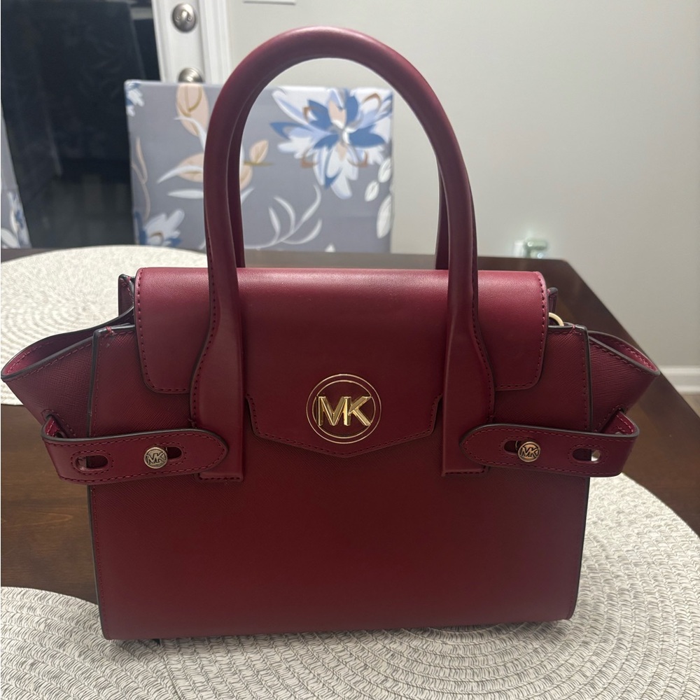 Michael Kors Burgundy Carmen